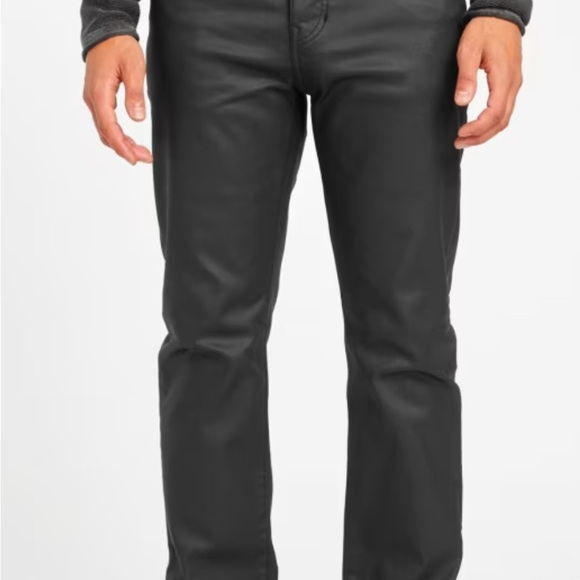 Guess Black Straight Jeans Classic Fit - Picture 1 of 13